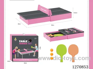 Mini Folding Ping Pong Table Set
