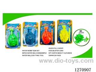 60 Water Balloons + Tying Tool