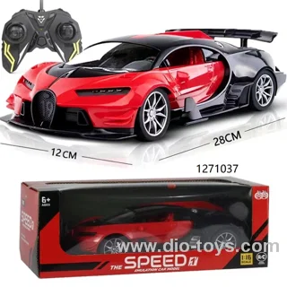 1:16 RC simulation car with lighting in window box