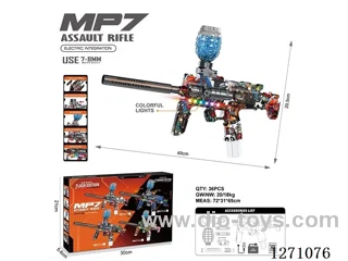(GCC) Electric MP7 Water bullet Gun (with Light)