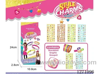 DIY Princess Bracelet (4 Bracelets + 2 Pattern UV)