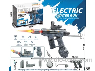 UZI Flame Version Linkage Automatic Water Gun (Battery Included)