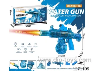 M146 Generation 2 Flame Version Full-Stroke Linkage Transparent Blue (Battery Included)