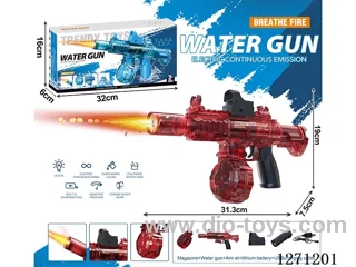M146 Generation 2 Flame Version Full-Stroke Linkage Transparent Red (Battery Included)