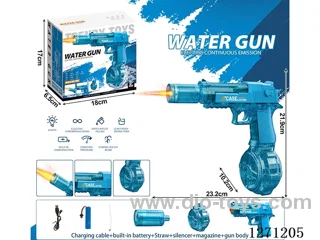 Generation 2 Detachable Flame Version Desert Eagle Full-Stroke Linkage Transparent Blue (Battery Included)