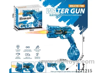 Space Flame Water Gun Drum Version Blue (Battery Included)