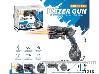 Space Flame Water Gun Drum Version Gray (Battery Included)