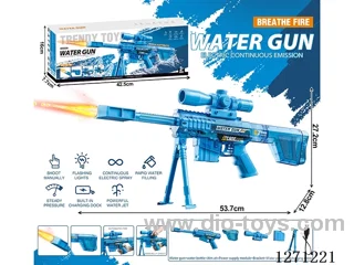 Barrett Flame Drum Version Fully Automatic Water Gun Blue (Battery Included)