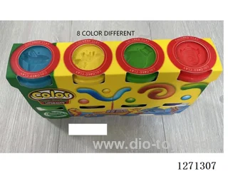 (GCC) 8 x 2-Ounce Modeling Clay Jars