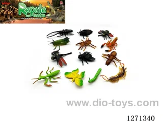 13-Piece Realistic Insect Set (5-Inch)