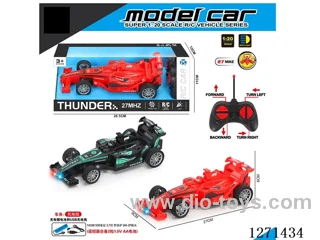 4ch F1 RC Car with Lights included battery
