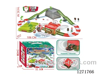 80PCS Electric Track Set