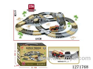 210PCS Electric Track Set