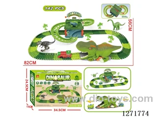 120PCS Electric Track Set