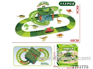 90PCS Electric Track Set