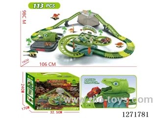 80PCS Electric Track Set