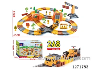 240PCS Electric Track Set