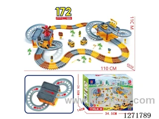 140PCS Electric Track Set