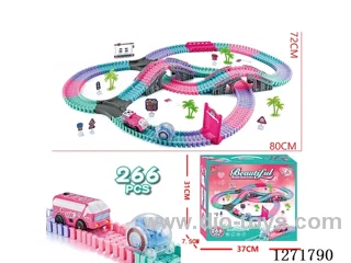 240PCS Electric Track Set