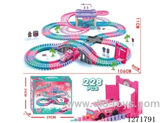 200PCS Electric Track Set