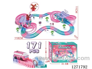 140PCS Electric Track Set