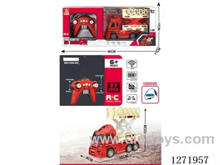 RC Fire Aerial Platform Truck (Battery Included)