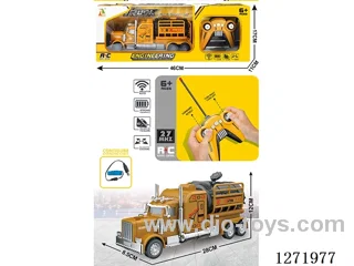 RC Construction Fuel Tank Truck (Battery Included)