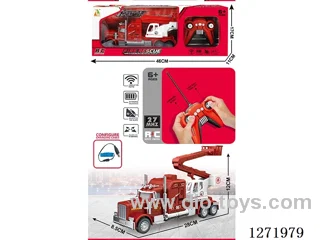 RC Fire Ladder Truck (Battery Included)