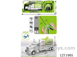 RC Sanitation Water Tank Truck (Battery Included)