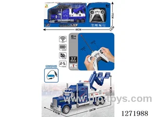 RC Police Tow Truck (Battery Included)