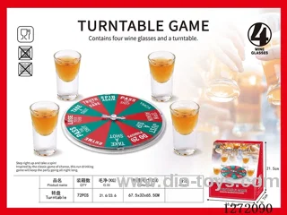 Wine Glass - Spinning Platter Game