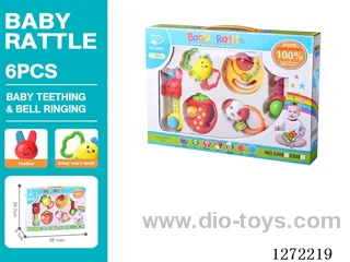 rattles 6PCS