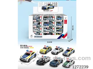 48PCS pull back alloy car (9cm)