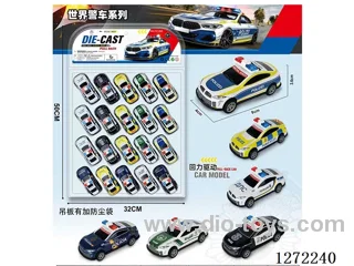 20PCS pull back alloy car (9cm)