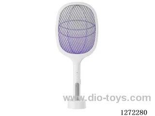 Two-in-one electric mosquito swatter