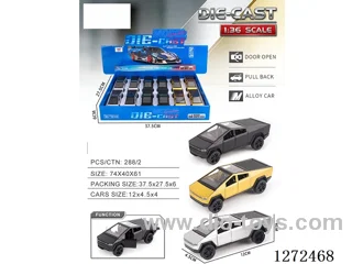 1:36 pull back alloy car 3 colors 12PCS