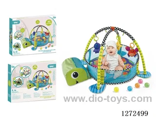 Cartoon-themed Multi-functional Turtle Playpen