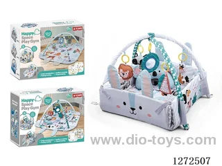 Baby Cartoon Multi-Functional Rabbit Playpen (Square 4-in-1)