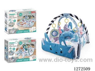 Baby Cartoon Multi-Functional Arctic Fox Playpen (Square 4-in-1)