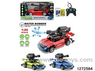 40Mhz 1:20 5 ch rc water bomb launch car，not include battery