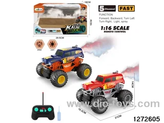 40Mhz 5 ch rc spray climbing car， not include battery
