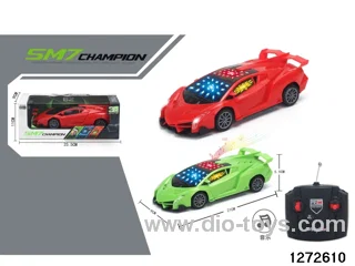 40Mhz 5 ch rc car with light/music，not include battery