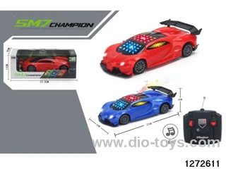 40Mhz 5 ch rc car with light/music，not include battery
