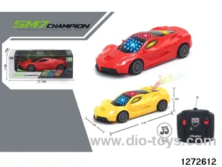 40Mhz 5 ch rc car with light/music，not include battery