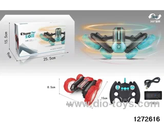 2.4G 7 ch rc stunt car，include battery