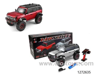 2.4G 1:10 rc 4wd climbing car，include battery
