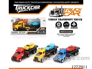 Inertia Tractor + Sports Car