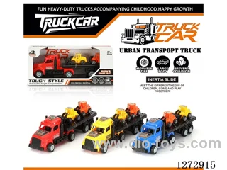 Inertia Tractor + 2 Construction Vehicles