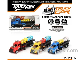 Inertia Tractor + 2 Race Cars