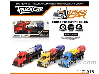 Inertia Tractor + 2 Grand Prix Cars